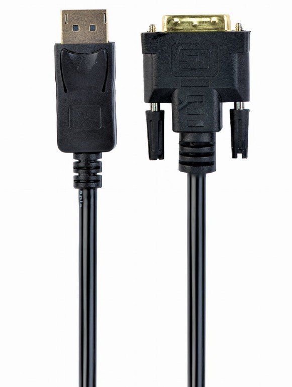 Кабель Cablexpert DisplayPort - DVI (М/М), 3 м, чорний (CC-DPM-DVIM-3M)
