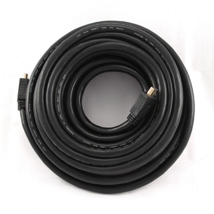Кабель Cablexpert HDMI - HDMI v2.0, M/M, 15 м, чорний (CC-HDMI4-15M) пакет