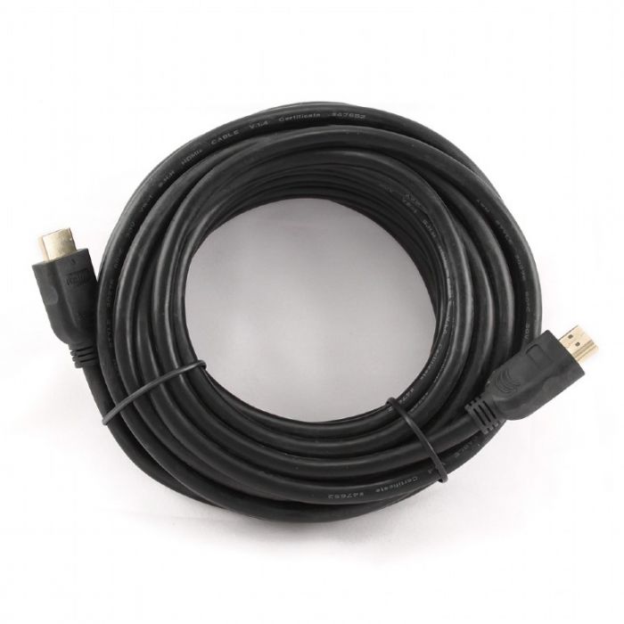 Кабель Cablexpert HDMI - HDMI v1.4, M/M, 7.5 м, чорний (CC-HDMI4-7.5M) пакет