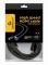 Кабель Cablexpert HDMI - HDMI v1.4, вилка/кутова вилка, 4,5 м, чорний (CC-HDMI490-15) пакет