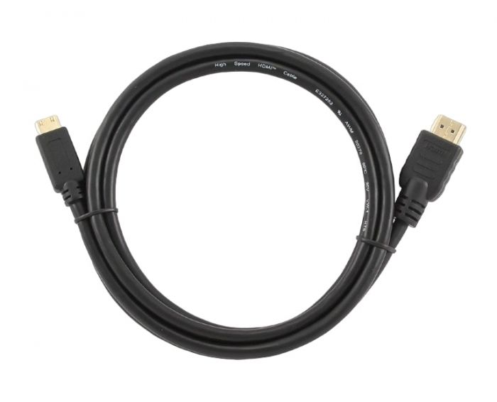 Кабель Cablexpert HDMI - mini-HDMI V 1.4 (M/M), 3 м, чорний (CC-HDMI4C-10) пакет