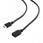 Кабель Cablexpert HDMI - HDMI, M/F, подовжувач, 1.8 м, чорний (CC-HDMI4X-6) пакет