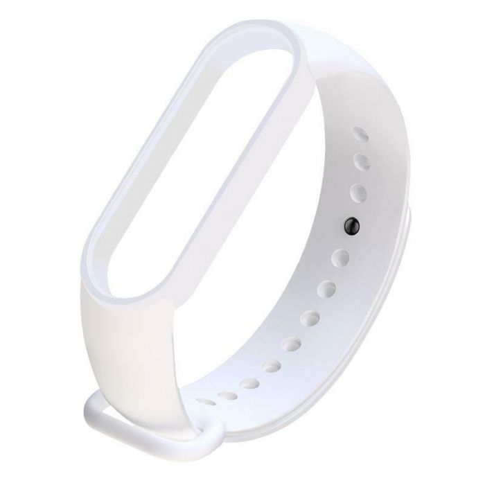 Ремінець BeCover для Xiaomi Mi Smart Band 5/Mi Smart Band 6/Mi Smart Band 7 White (705072)