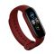 Ремінець BeCover для Xiaomi Mi Smart Band 5/Mi Smart Band 6/Mi Smart Band 7 Burgundy Red (705063)