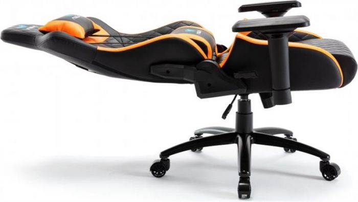 Крісло для геймерів Aula F1031 Gaming Chair Black/Orange (6948391286211)