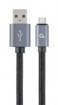 Кабель Cablexpert USB - USB Type-C V 2.0 (M/M), 1.8 м, чорний (CCB-mUSB2B-AMCM-6)