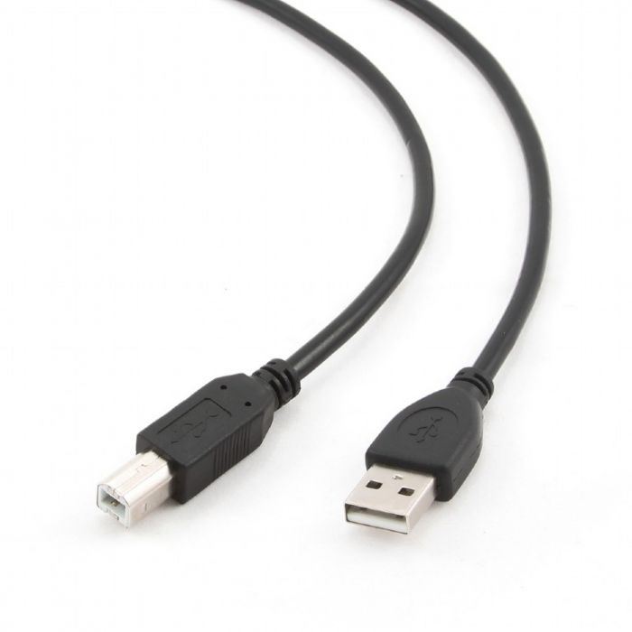 Кабель Cablexpert USB - USB Type-B V 2.0 (M/M), 3.0 м, чорний (CCP-USB2-AMBM-10)
