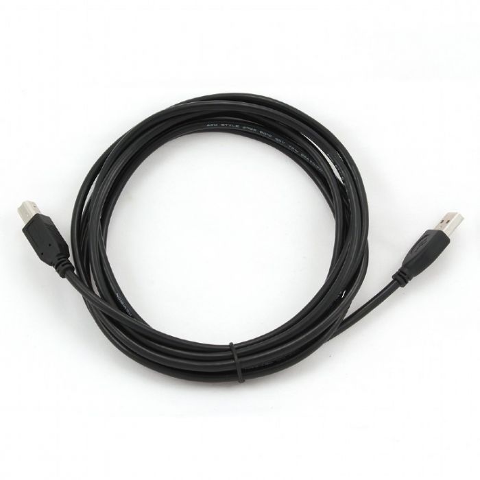 Кабель Cablexpert USB - USB Type-B V 2.0 (M/M), 1.8 м, чорний (CCP-USB2-AMBM-6)