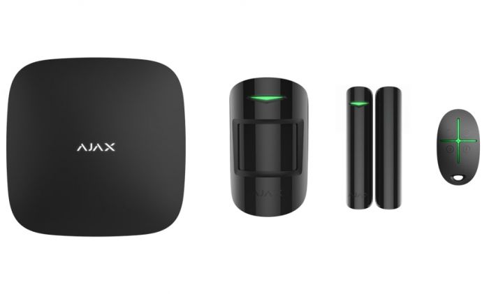 Комплект охоронної сигналізації Ajax StarterKit Plus Black (000012254/13538.35.BL1/20289.57.BL1)