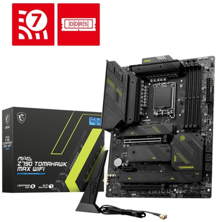 Материнська плата MSI MAG Z790 Tomahawk Max WiFi Socket 1700