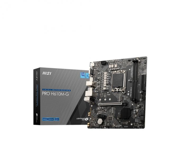 Материнська плата MSI Pro H610M-G Socket 1700