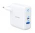 Мережевий зарядний пристрій Anker PowerPort+ Atom III White, 45W USB Type-C + 15 W USB (A2322G21)