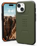 Чохол-накладка Urban Armor Gear Civilian Magsafe для Apple iPhone 15 Olive (114287117272)
