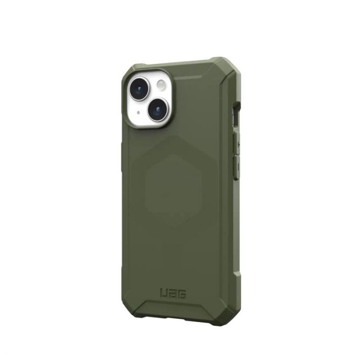 Чохол-накладка Urban Armor Gear Essential Armor Magsafe для Apple iPhone 15 Olive Drab (114288117272)