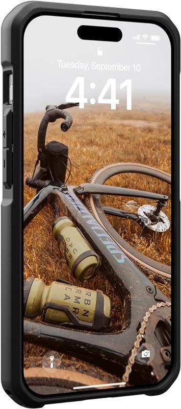 Чохол-накладка Urban Armor Gear Metropolis LT Magsafe для Apple iPhone 15 Pro Kevlar Black (114277113940)