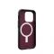 Чохол-накладка Urban Armor Gear Civilian Magsafe для Apple iPhone 15 Pro Bordeaux (114275119049)