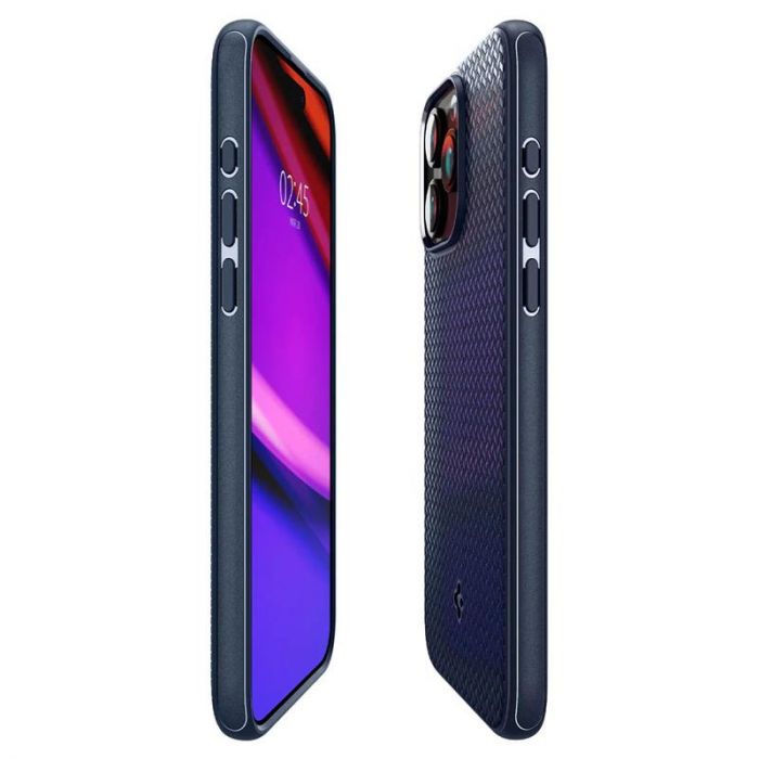Чохол-накладка Spigen Mag Armor MagFit для Apple iPhone 15 Pro Max Navy Blue (ACS06598)