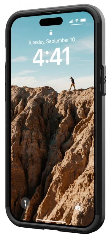 Чохол-накладка Urban Armor Gear Civilian Magsafe для Apple iPhone 15 Plus Black (114306114040)