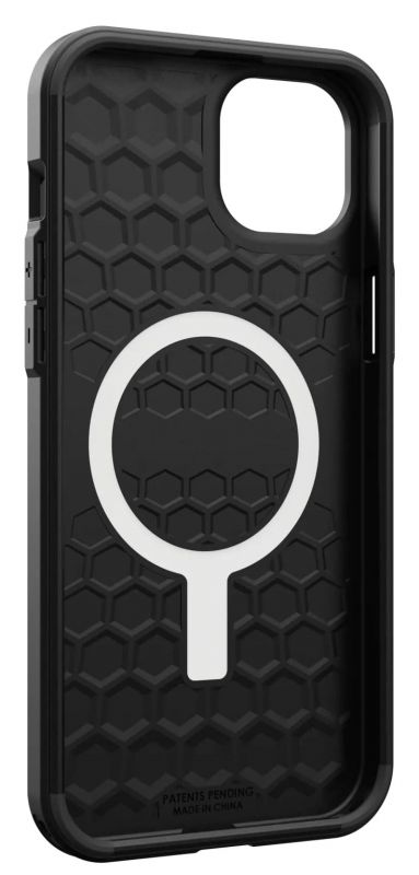 Чохол-накладка Urban Armor Gear Civilian Magsafe для Apple iPhone 15 Plus Black (114306114040)