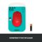 Миша бездротова Logitech M330 Silent Plus Red (910-004911) Миша бездротова Logitech M330 Silent Plus Red (910-004911)