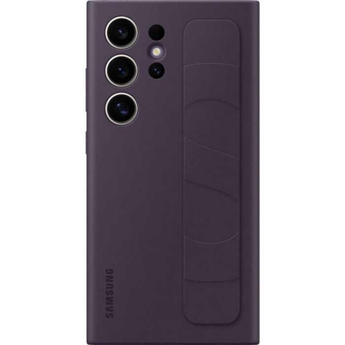 Чохол-накладка Samsung Standing Grip Case для Samsung Galaxy S24 Ultra SM-S928 Dark Violet (EF-GS928CEEGWW)