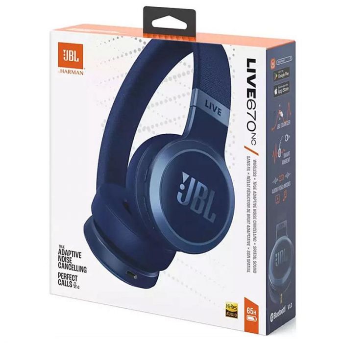 Bluetooth-гарнітура JBL Live 670NC Blue (JBLLIVE670NCBLU)