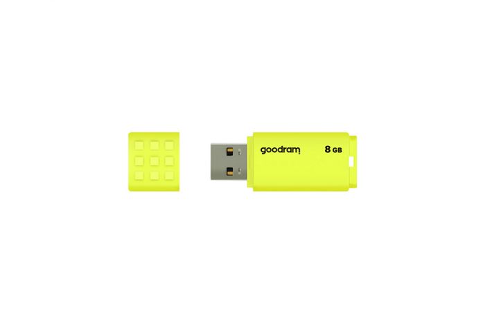 Флеш-накопичувач USB3.2  8GB GOODRAM UME2 Yellow (UME2-0080Y0R11)