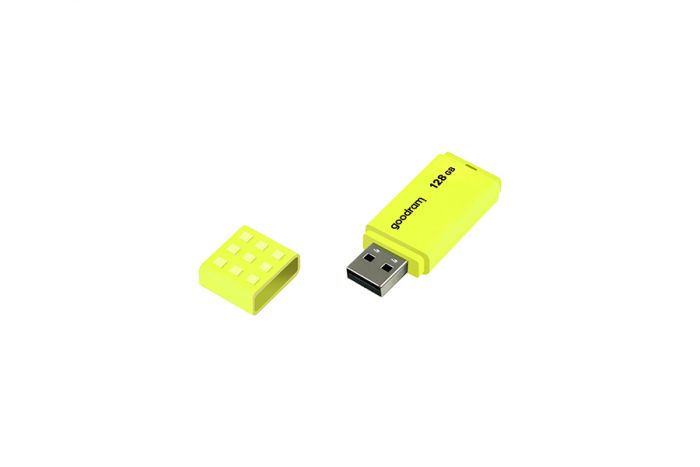 Флеш-накопичувач USB2.0 128GB GOODRAM UME2 Yellow (UME2-1280Y0R11)