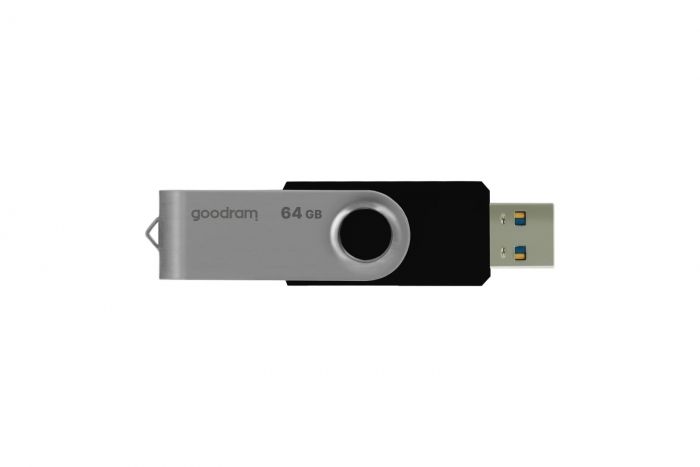 Флеш-накопичувач USB3.2 64GB GOODRAM UTS3 (Twister) Black (UTS3-0640K0R11)