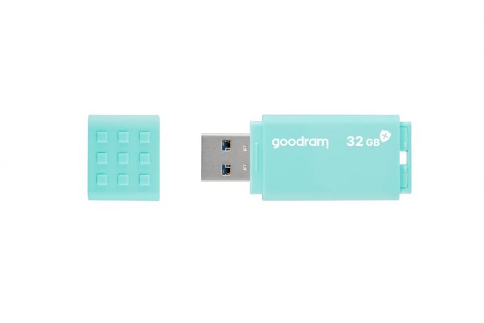 Флеш-накопичувач USB3.2 32GB GOODRAM UME3 Care Green (UME3-0320CRR11)