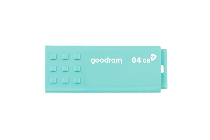 Флеш-накопичувач USB3.2 64GB GOODRAM UME3 Care Green (UME3-0640CRR11)