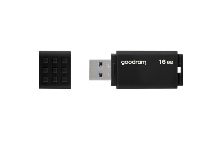 Флеш-накопичувач USB3.2 16GB GOODRAM UME3 Black (UME3-0160K0R11)