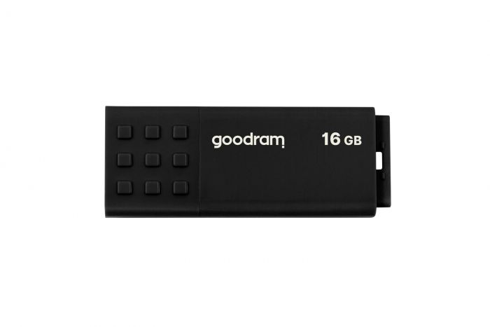 Флеш-накопичувач USB3.2 16GB GOODRAM UME3 Black (UME3-0160K0R11)