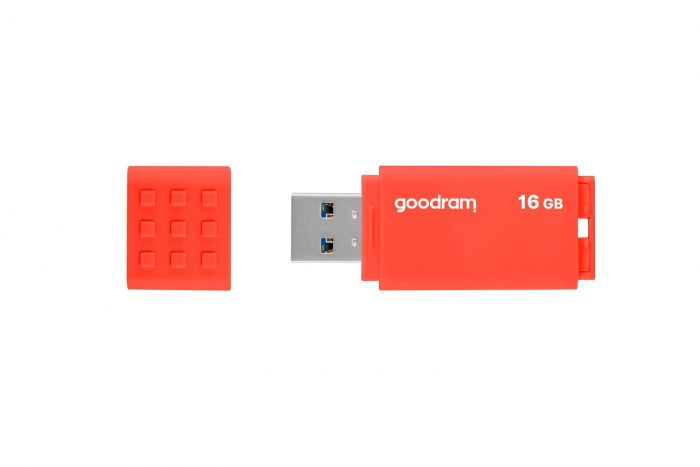 Флеш-накопичувач USB3.2 16GB GOODRAM UME3 Orange (UME3-0160O0R11)