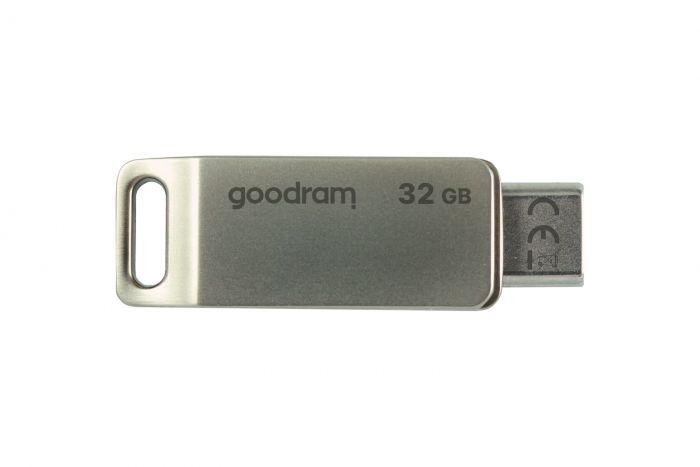 Флеш-накопичувач USB3.2 32GB OTG Type-C GOODRAM ODA3 Silver (ODA3-0320S0R11)