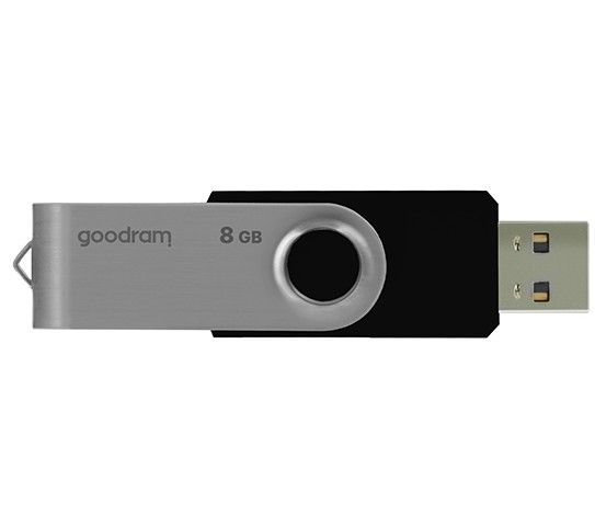 Флеш-накопичувач USB2.0  8GB GOODRAM UTS2 (Twister) Black (UTS2-0080K0R11)