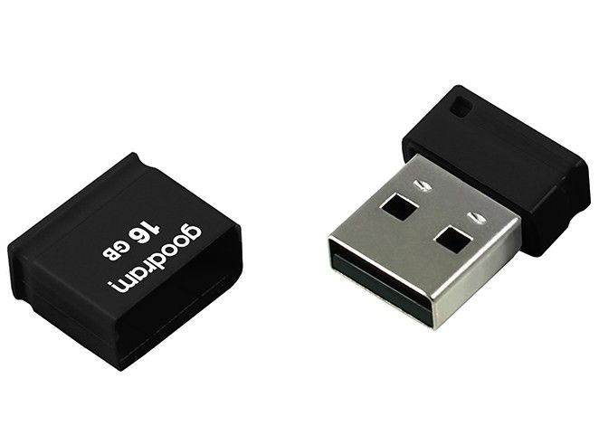 Флеш-накопичувач USB2.0 16GB GOODRAM UPI2 (Piccolo) Black (UPI2-0160K0R11)