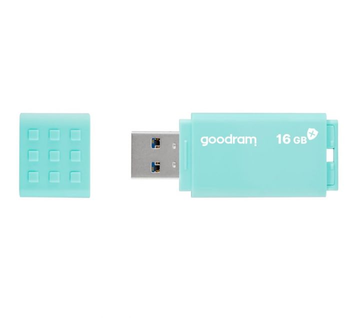 Флеш-накопичувач USB3.2 16GB GOODRAM UME3 Care Green (UME3-0160CRR11)