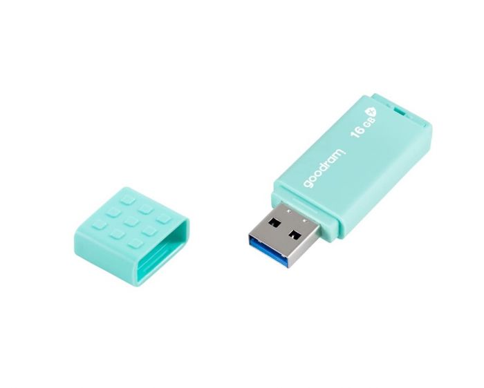 Флеш-накопичувач USB3.2 16GB GOODRAM UME3 Care Green (UME3-0160CRR11)