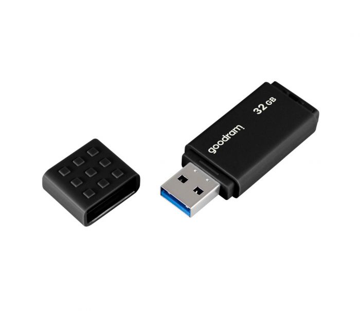 Флеш-накопичувач USB3.2 32GB GOODRAM UME3 Black (UME3-0320K0R11)