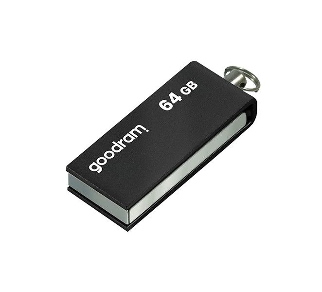 Флеш-накопичувач USB2.0 64GB GOODRAM UCU2 (Cube) Black (UCU2-0640K0R11)