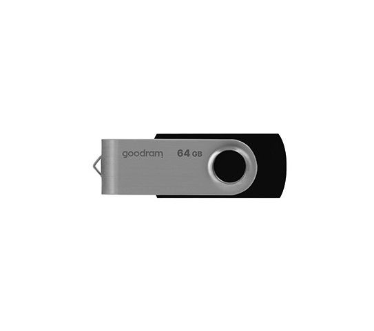 Флеш-накопичувач USB2.0 64GB GOODRAM UTS2 (Twister) Black (UTS2-0640K0R11)