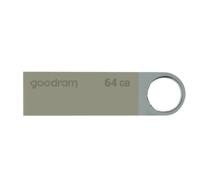 Флеш-накопичувач USB2.0 64GB GOODRAM UUN2 (Unity) Silver (UUN2-0640S0R11)