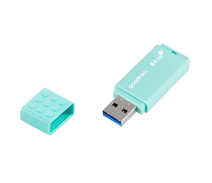 Флеш-накопичувач USB3.2 64GB GOODRAM UME3 Care Green (UME3-0640CRR11)