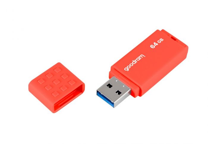 Флеш-накопичувач USB3.2 64GB GOODRAM UME3 Orange (UME3-0640O0R11)