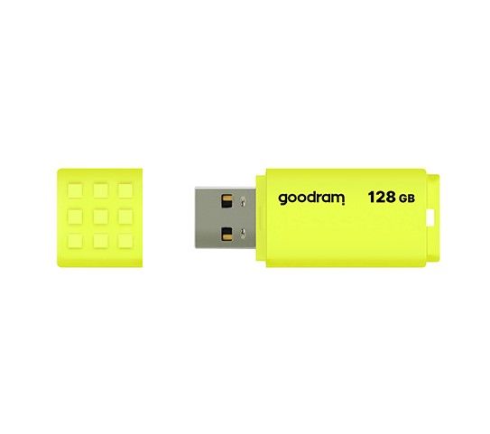 Флеш-накопичувач USB2.0 128GB GOODRAM UME2 Yellow (UME2-1280Y0R11)