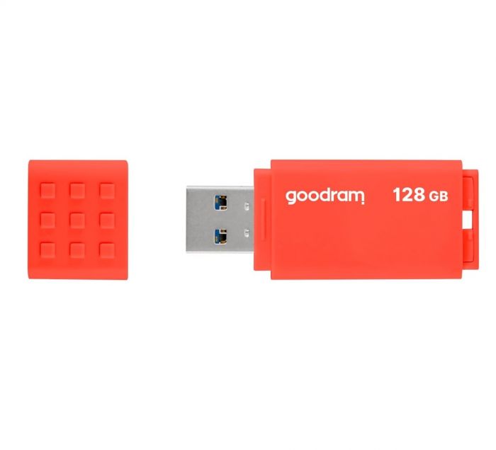 Флеш-накопичувач USB3.2 128GB GOODRAM UME3 Orange (UME3-1280O0R11)