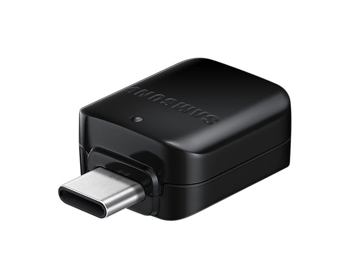 Адаптер Samsung OTG USB - USB Type-C (F/M) Black (EE-UN930BBRGRU)_OEM