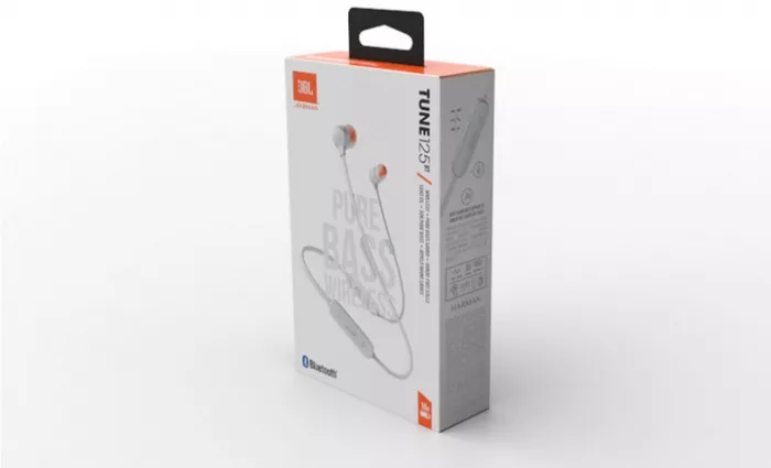 Bluetooth-гарнітура JBL Tune 125BT White (JBLT125BTWHT)