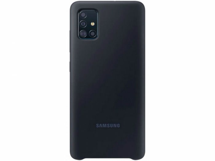 Чохол-накладка Samsung Silicone Cover для Samsung Galaxy A51 SM-A515 Black (EF-PA515TBEGRU)